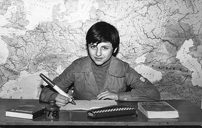 Roman Czejarek w szkole podstawowej